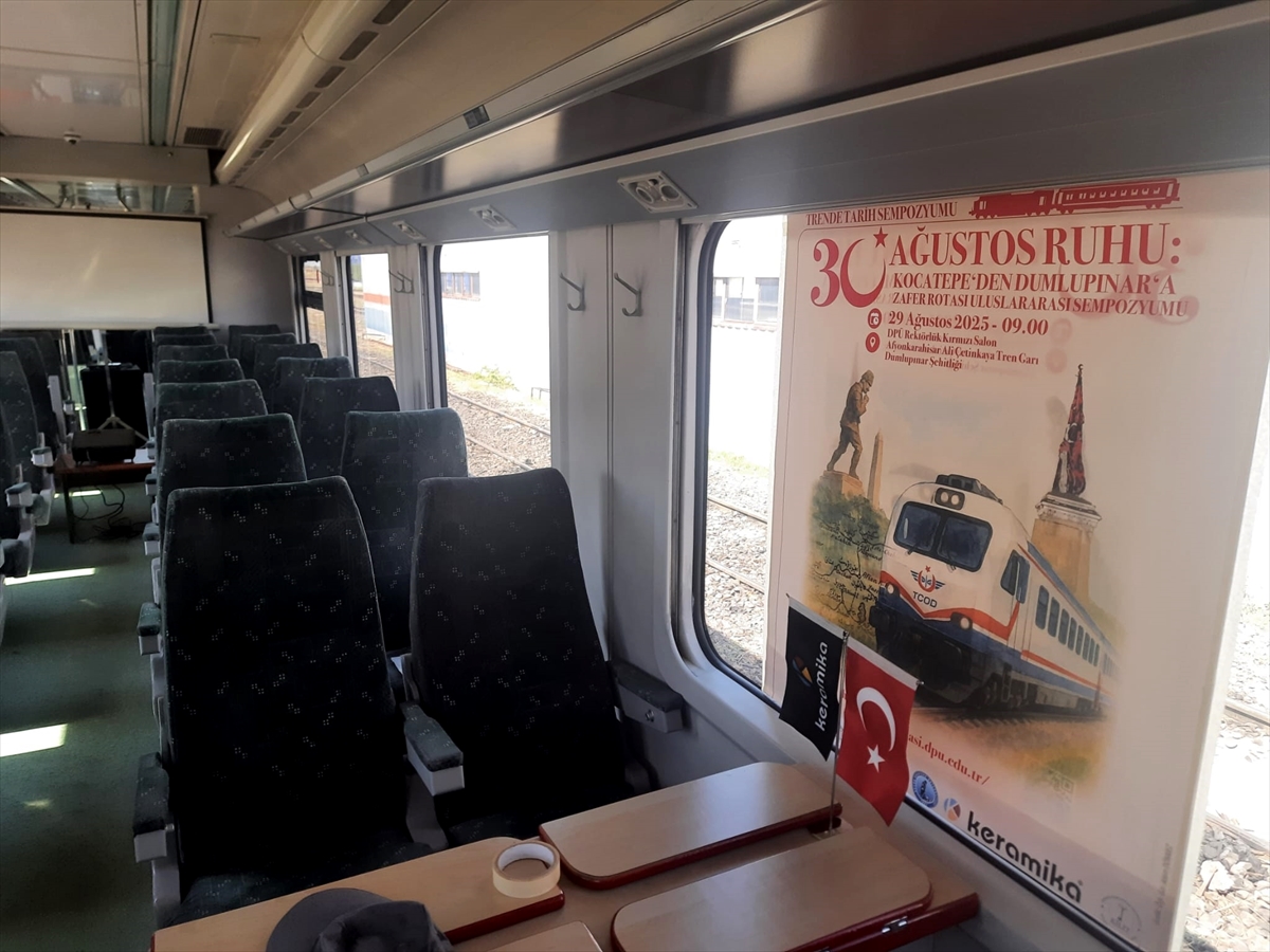 Afyonkarahisar'dan Dumlupınar'a tren yolculuğunda “Büyük Zafer” anlatılacak