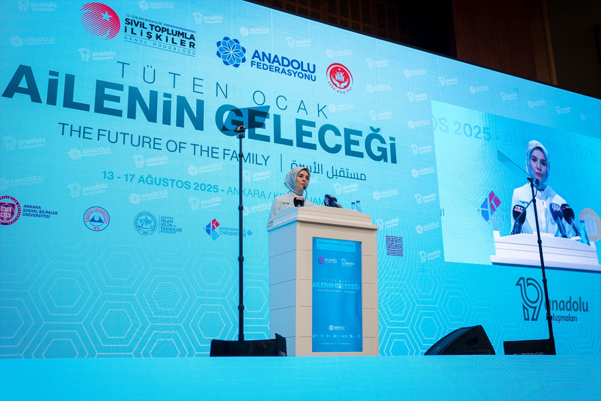 Aile ve Sosyal Hizmetler Bakanı Göktaş, 19. Anadolu Buluşmaları programında konuştu: