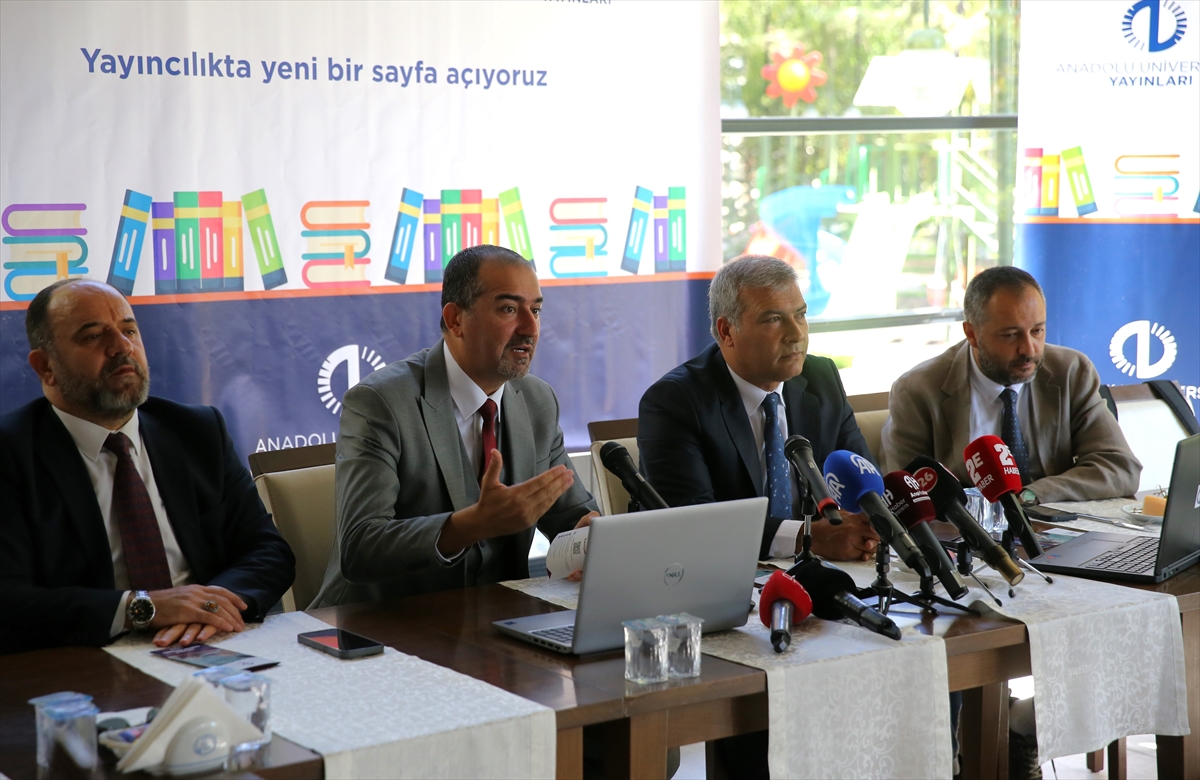 Anadolu Üniversitesince kurulan yayınevi tanıtıldı