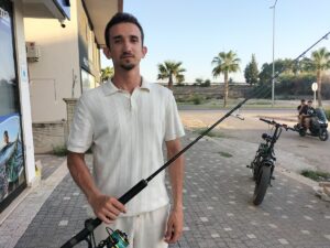 ANTALYA (AA) – Antalya'nın Manavgat ilçesi açıklarında görülen balina, balık