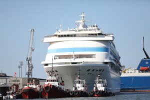 SAMSUN (AA) – Rusya'nın Soçi kentinden hareket eden "Astoria Grande"