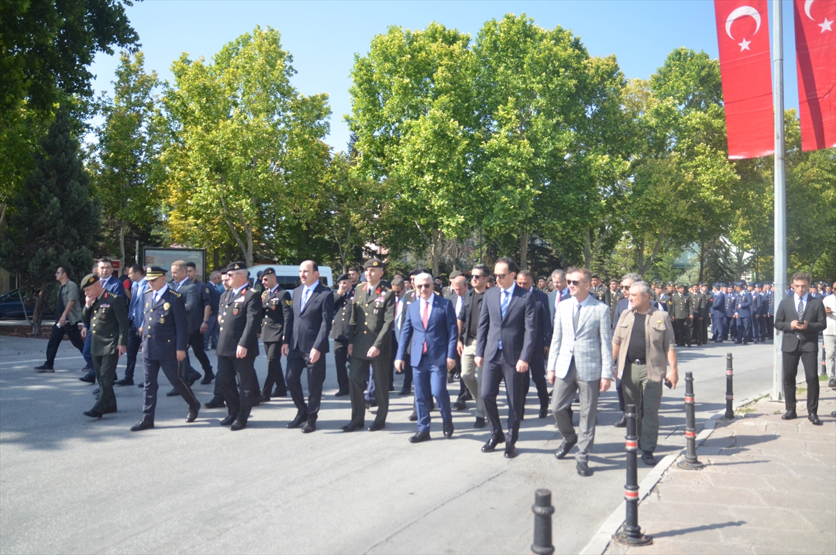 Atatürk'ün Konya'ya gelişinin 105. yıl dönümü törenle kutlandı