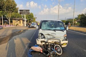 AYDIN (AA) – Aydın'ın Köşk ilçesinde kamyonetle çarpışan motosikletin sürücüsü