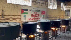 İSTANBUL (AA) – Aziz Mahmud Hüdayi Vakfı, Gazze'de İsrail'in saldırılarına