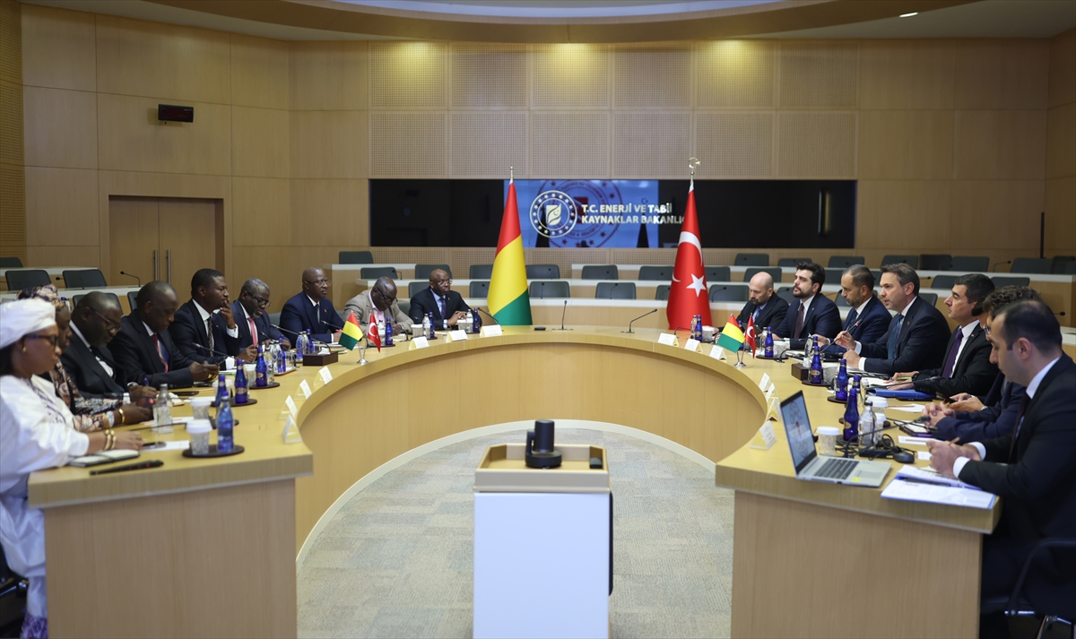 Bakan Bayraktar, Gineli bakanlarla görüştü