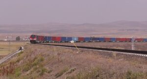 KARS (AA) – Bakü-Tiflis-Kars Demiryolu (BTK) hattıyla yılın ilk 7