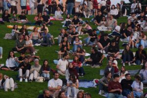 ANKARA (AA) – Başkent sakinleri, CSO Ada Ankara'da düzenlenen açık