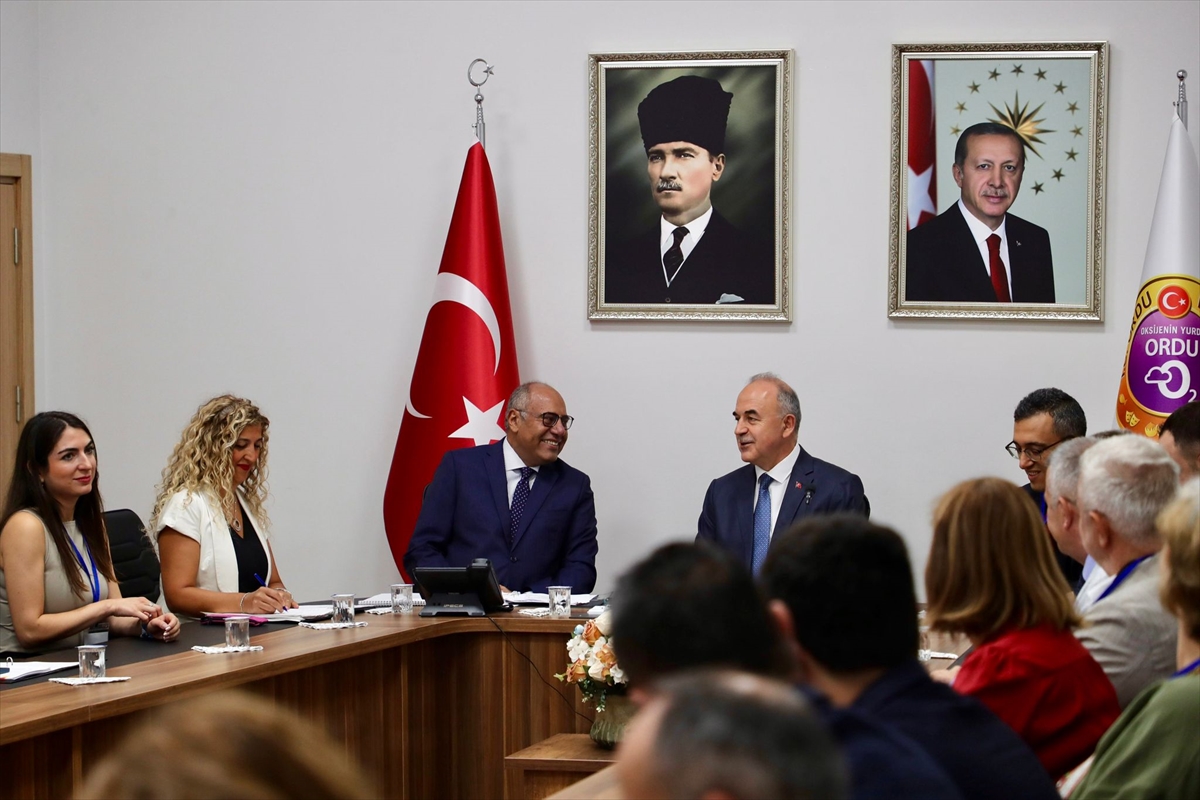 Birleşmiş Milletler ILO Türkiye Ofisi heyetinden Ordu Valisi Erol'a ziyaret