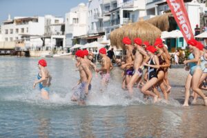 MUĞLA (AA) – Muğla'nın Bodrum ilçesinde "Sağlığa Kulaç At" etkinliği