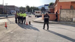 - Kaza anı güvenlik kamerasınca kaydedildi