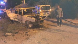 BURDUR (AA) – Burdur'da polisin "dur" ihtarına uymayarak kaçan sürücünün