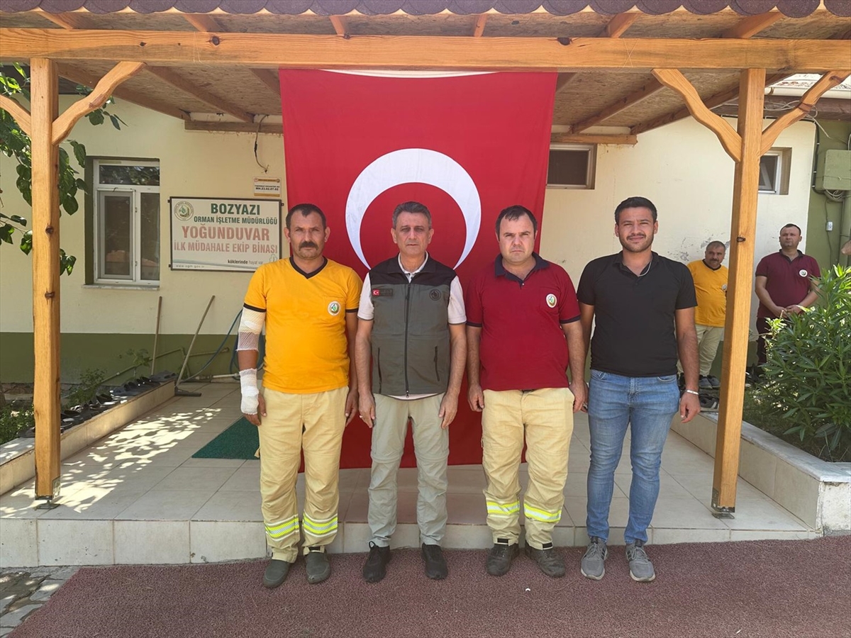 Bursa'daki yangında yaralanan 3 ormancı, tedavilerinin ardından mesailerine döndü