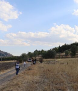 ÇANKIRI (AA) – Çankırı'nın Orta ilçesindeki termal su kaynağı yakınında