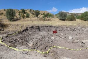 ÇANKIRI (AA) – Çankırı'nın Orta ilçesindeki termal su kaynağı yakınında