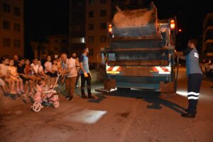 TRABZON (AA) – DUYĞU AVUNDUK – Trabzon'un Ortahisar ilçesinde temizlik