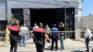 ÇORUM (AA) – Çorum'da bir depoda atık yağ tankına düşen