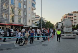 - Kaza anı güvenlik kamerasınca kaydedildi