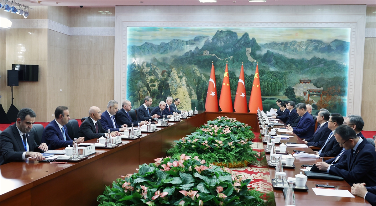 Cumhurbaşkanı Erdoğan, Çin Devlet Başkanı Şi Cinping ile görüştü