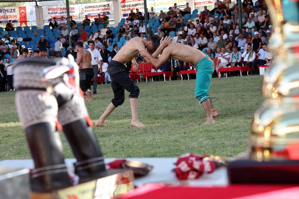 Darende 72. Zengibar Karakucak Güreşleri'nin başpehlivanı Doğan Uzun oldu