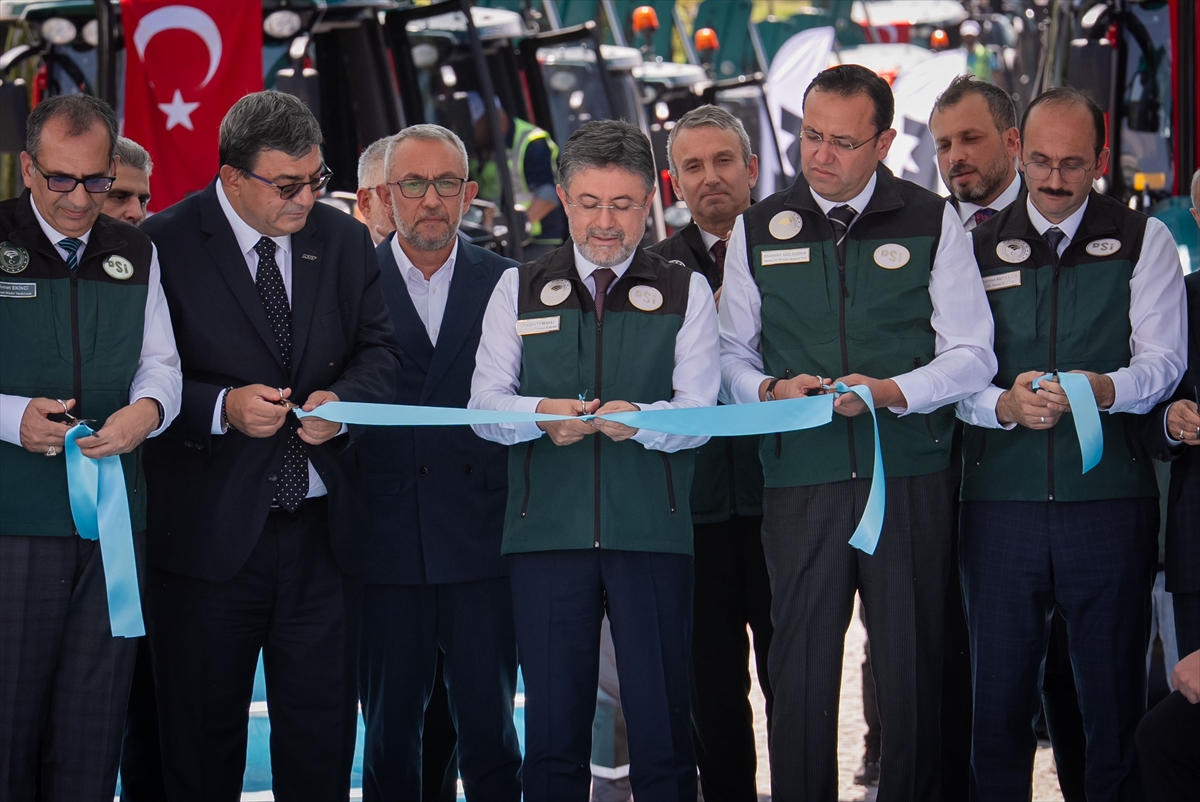 DSİ araç parkına 50 iş makinesi daha katıldı