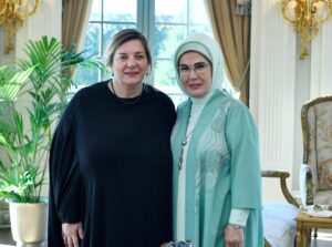 ANKARA (AA) – Cumhurbaşkanı Recep Tayyip Erdoğan'ın eşi Emine Erdoğan,