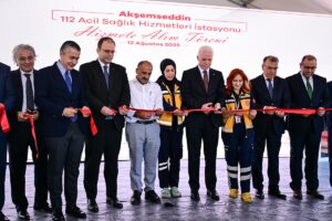 İSTANBUL (AA) – Esenyurt'ta, Akşemseddin 112 Acil Sağlık Hizmetleri İstasyonu