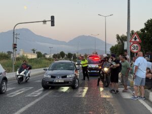 MUĞLA (AA) – Muğla'nın Fethiye ilçesinde otomobilin çarptığı yabancı uyruklu