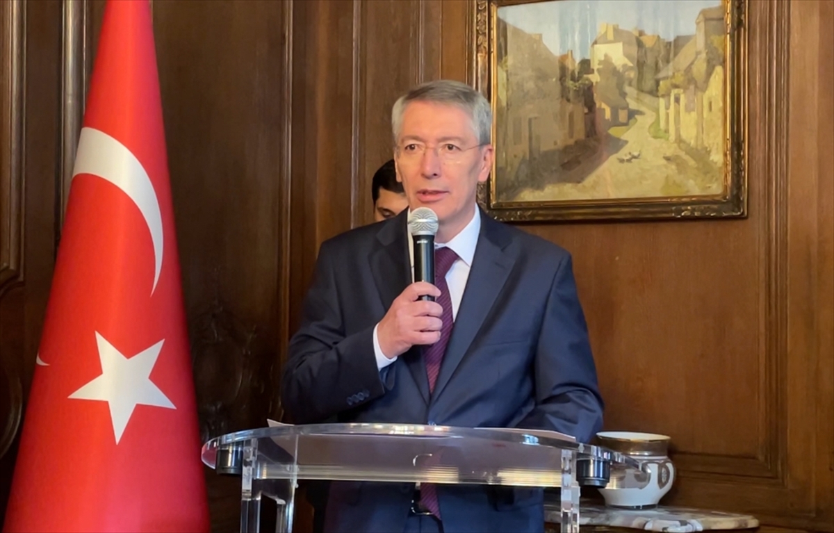 Fransa'da 30 Ağustos Zafer Bayramı resepsiyonu