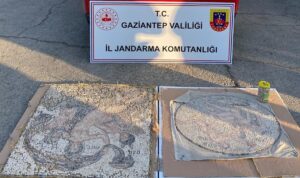 GAZİANTEP (AA) – Gaziantep’in Nurdağı ilçesinde tarihi eser niteliğinde 2