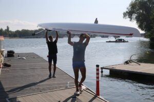EDİRNE (AA) – Türkiye'nin uluslararası standartlardaki ilk olimpik kürek parkuru