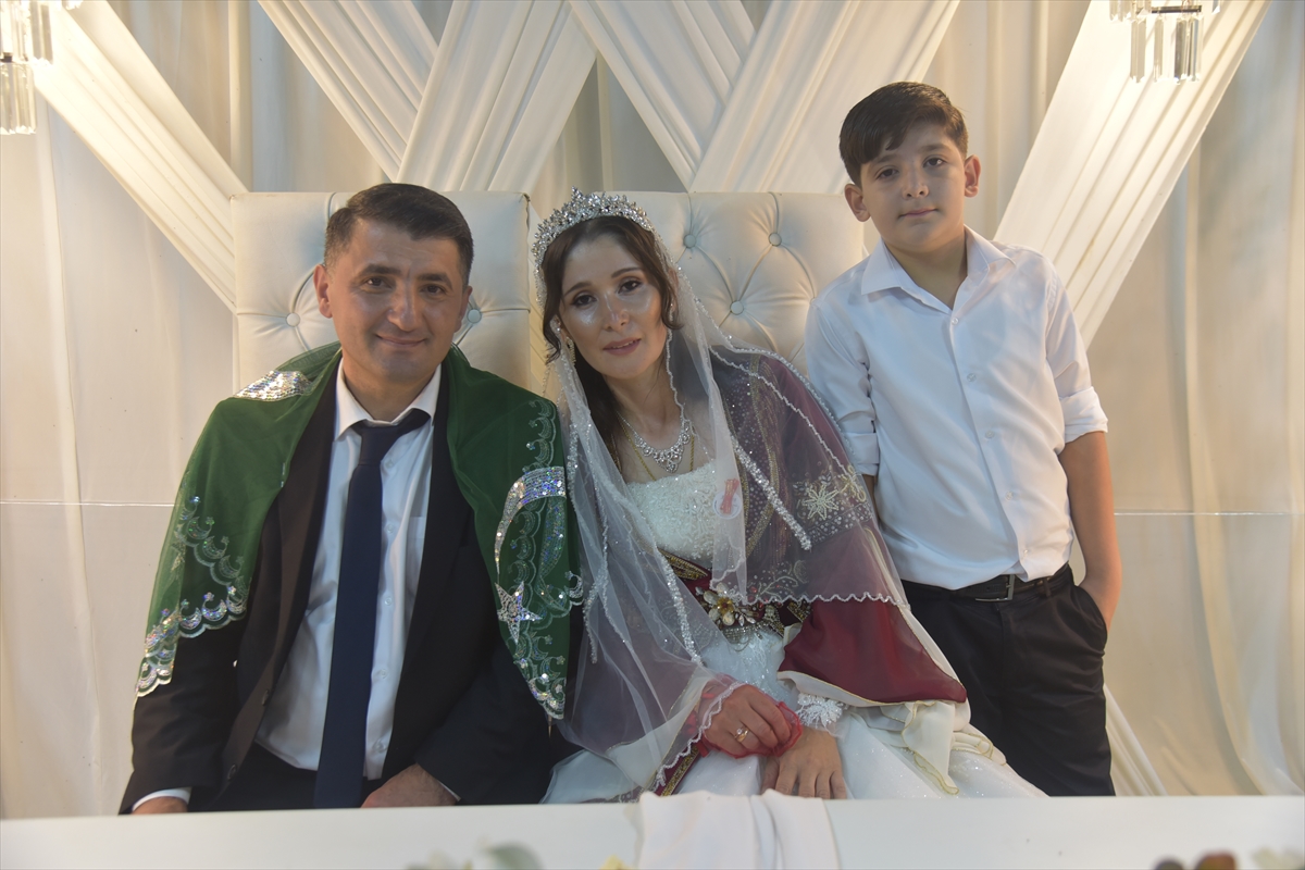 Giresunlu çift düğün hayallerini 17 yıl sonra gerçekleştirdi