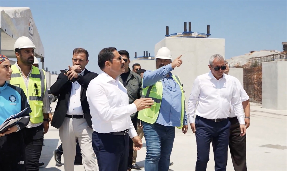 Hatay İskenderun'da 600 yataklı devlet hastanesinin inşası sürüyor