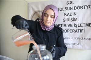 HATAY (AA) – HALİS KALKAN – Hatay'ın Dörtyol ilçesinde kooperatif