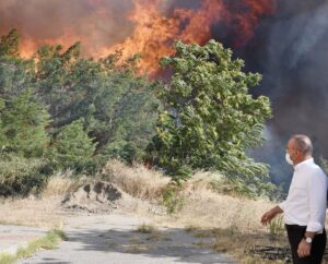 ÇANAKKALE (AA) – İçişleri Bakan Yardımcısı Bülent Turan Çanakkale'deki orman