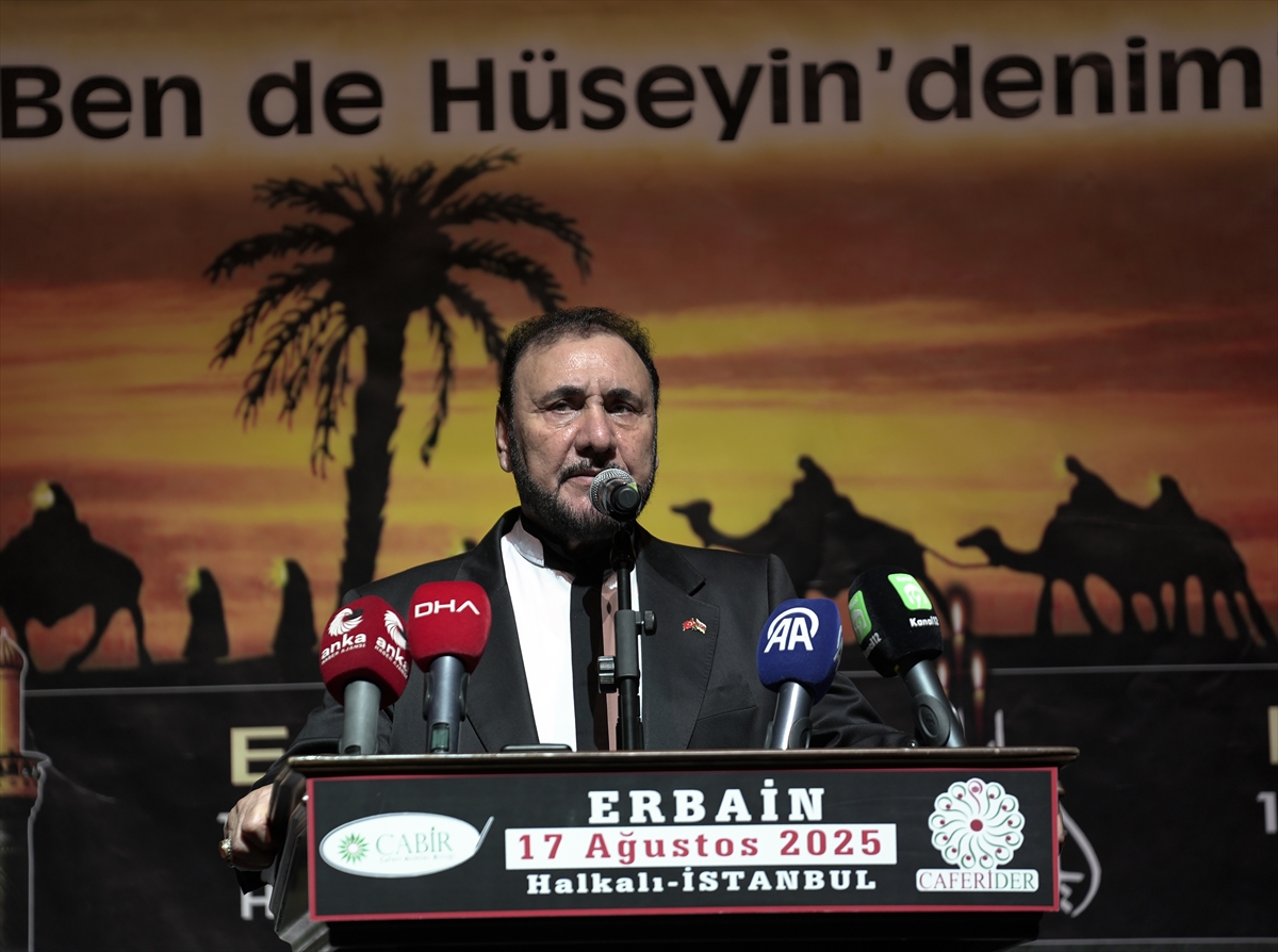 İstanbul'da “Erbain” töreni düzenlendi