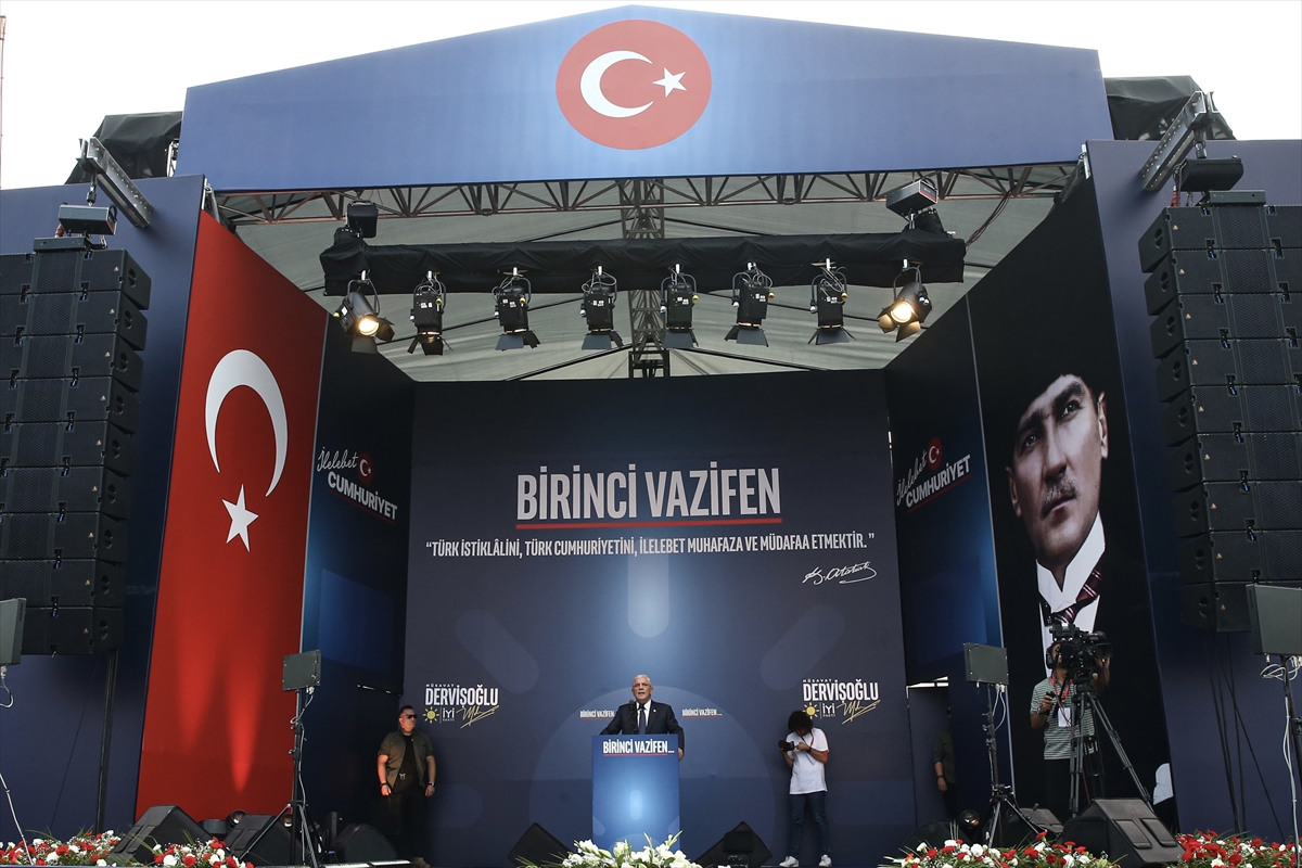 İYİ Parti Genel Başkanı Dervişoğlu, Bursa'daki mitingde konuştu:
