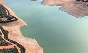 EDİRNE (AA) – Edirne'nin Keşan ilçesindeki Kadıköy Barajı'nda su seviyesinin