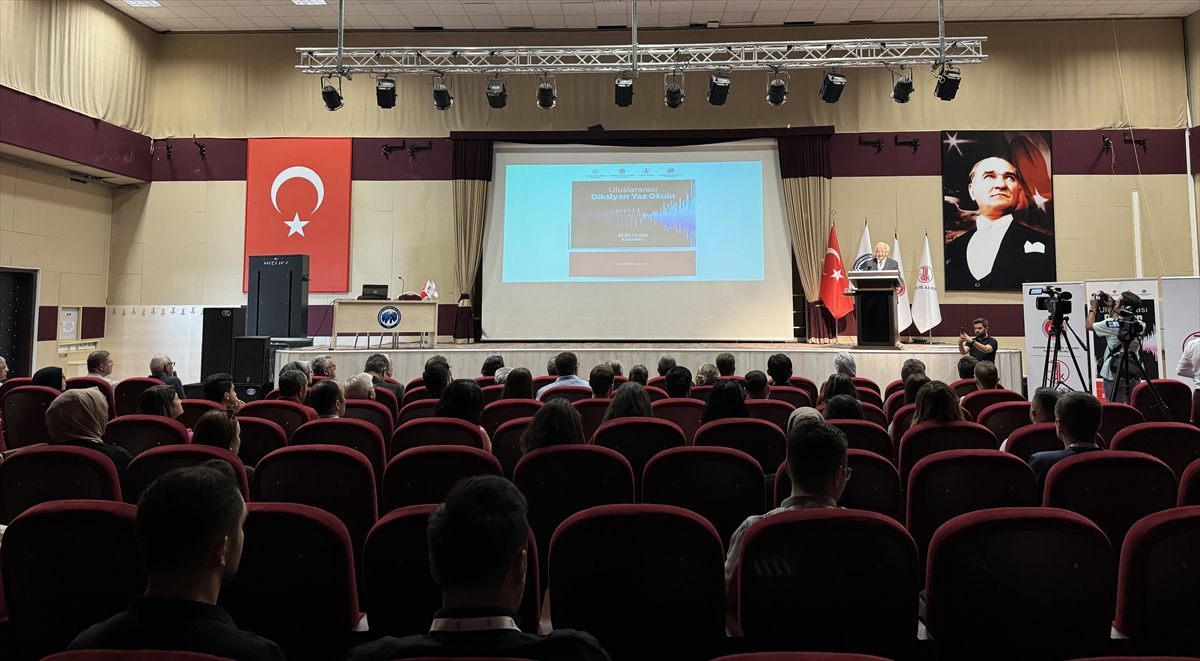Karaman'da “Uluslararası Diksiyon Yaz Okulu” açılış programı düzenlendi