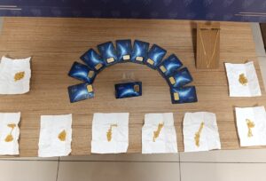 KASTAMONU (AA) – Kastamonu'da "sahte altın" operasyonunda 3 kişi yakalandı.