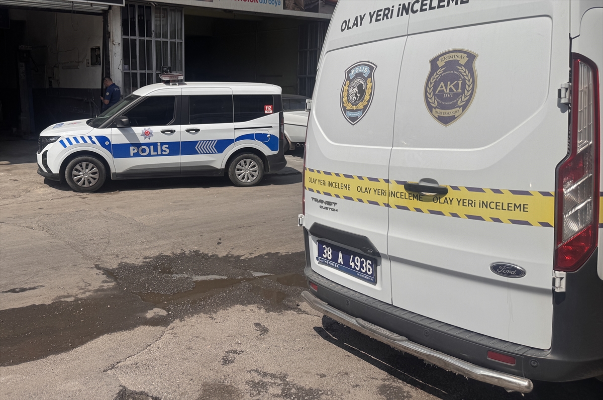 Kayseri'de silahlı kavgada 1 kişi yaralandı