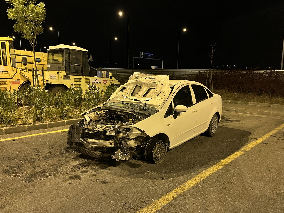 Kocaeli'de Kuzey Marmara Otoyolu'nda otomobilin çarptığı yaya öldü