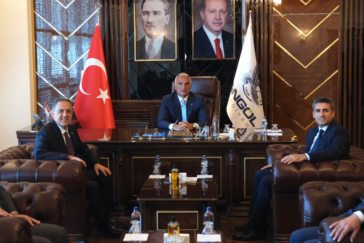 Kültür ve Turizm Bakanı Ersoy, Bingöl'de konuştu: