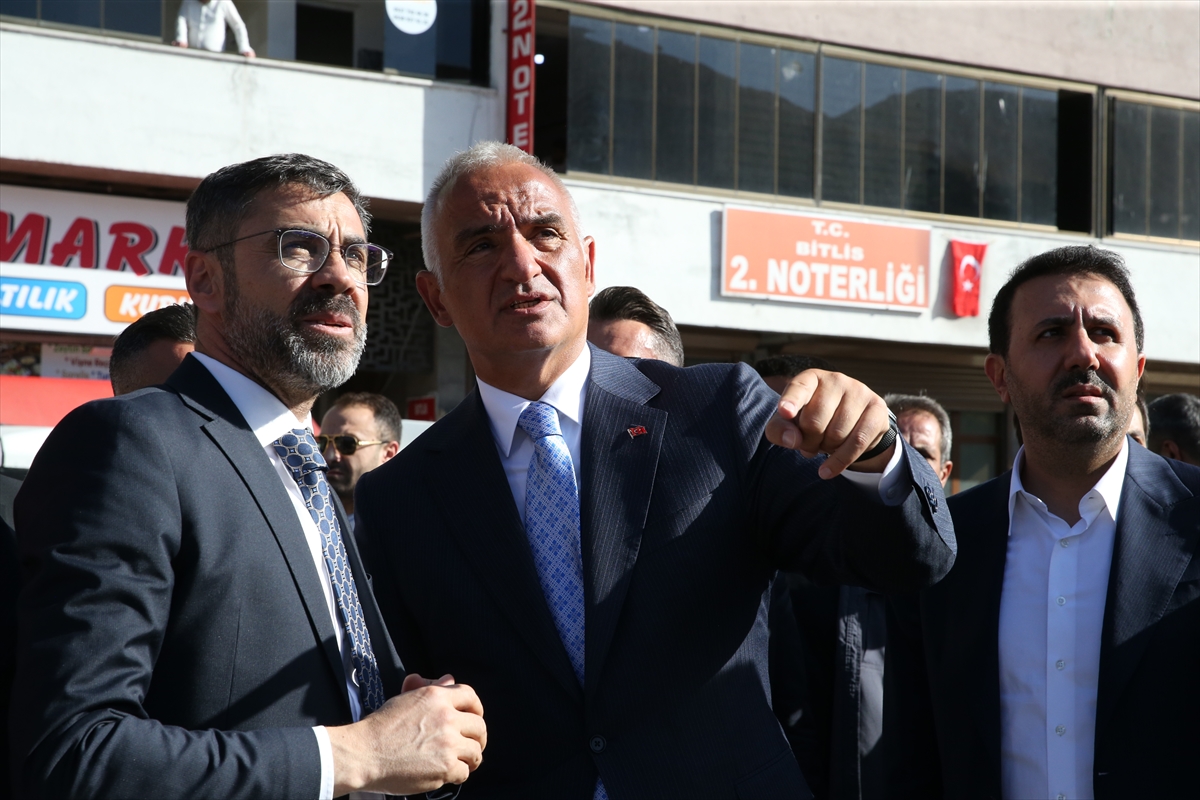 Kültür ve Turizm Bakanı Ersoy, Bitlis'te konuştu: