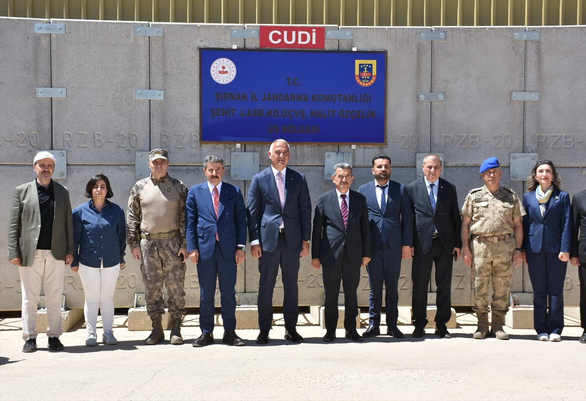 Kültür ve Turizm Bakanı Ersoy, Cudi Dağı Sefine bölgesinde incelemelerde bulundu