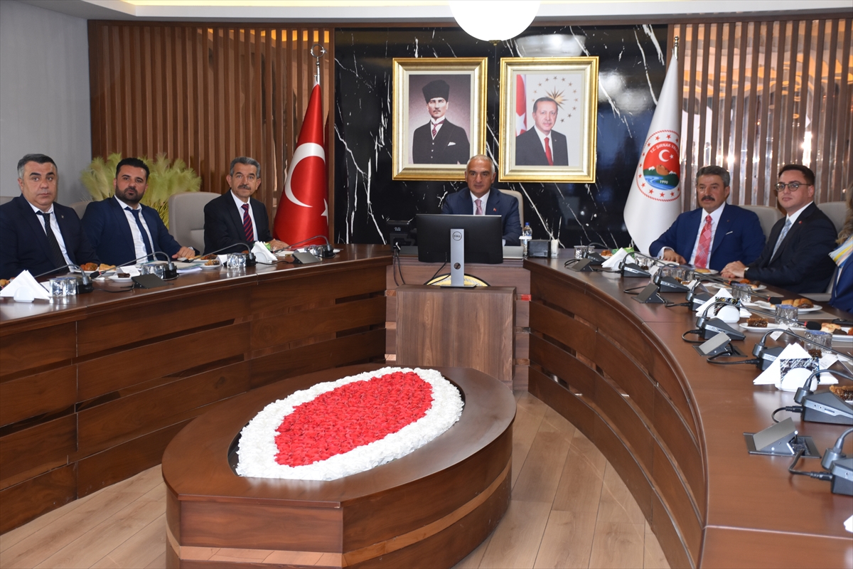 Kültür ve Turizm Bakanı Ersoy, Şırnak'ta konuştu: