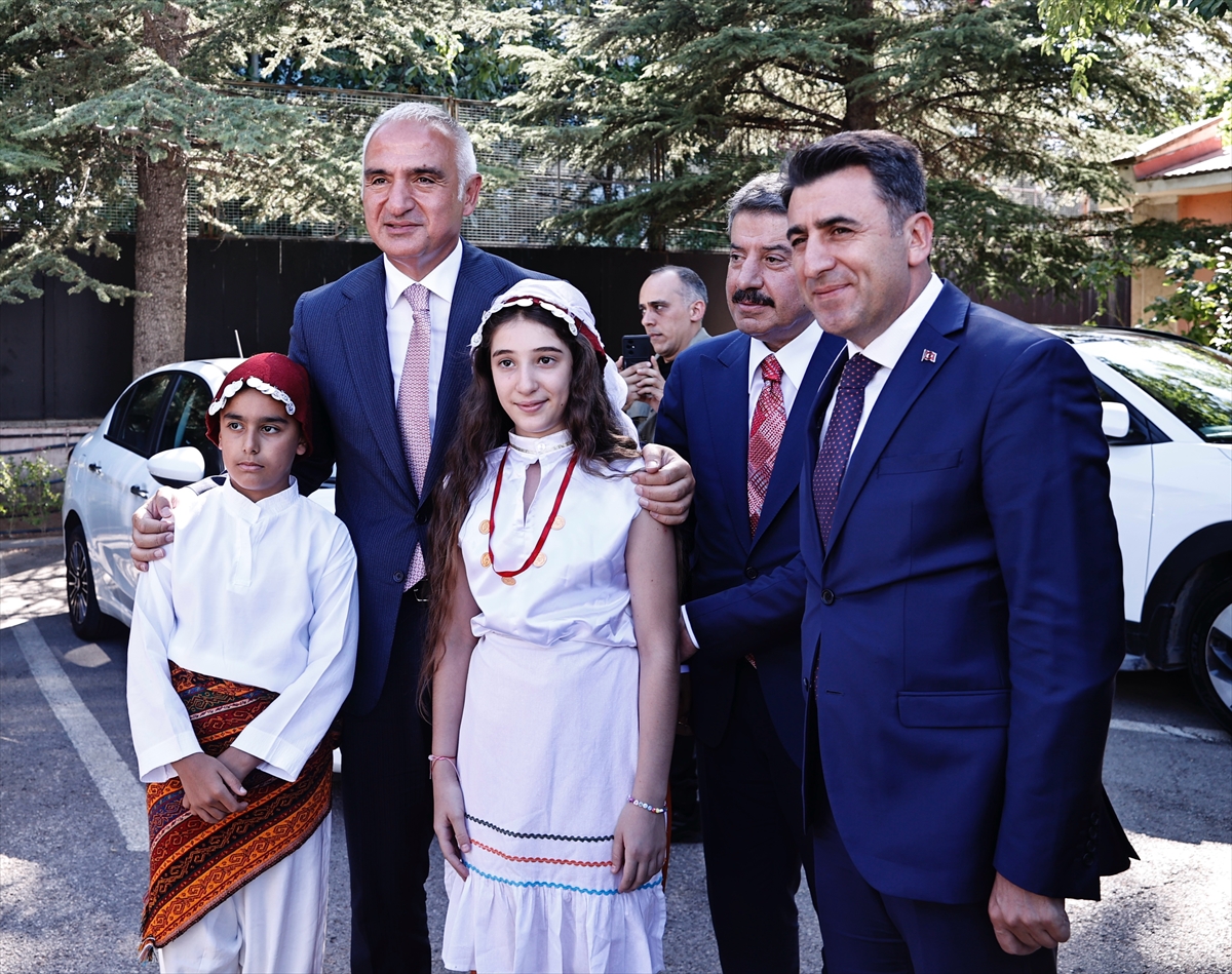 Kültür ve Turizm Bakanı Ersoy, Tunceli Valiliği'ni ziyaret etti