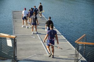 EDİRNE (AA) – Kürek Milli Takımı, Gençler Balkan Şampiyonası hazırlıkları