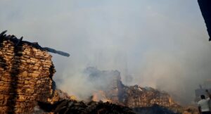 KÜTAHYA (AA) – Kütahya'nın Emet ilçesinde, bir köyde çıkan yangında