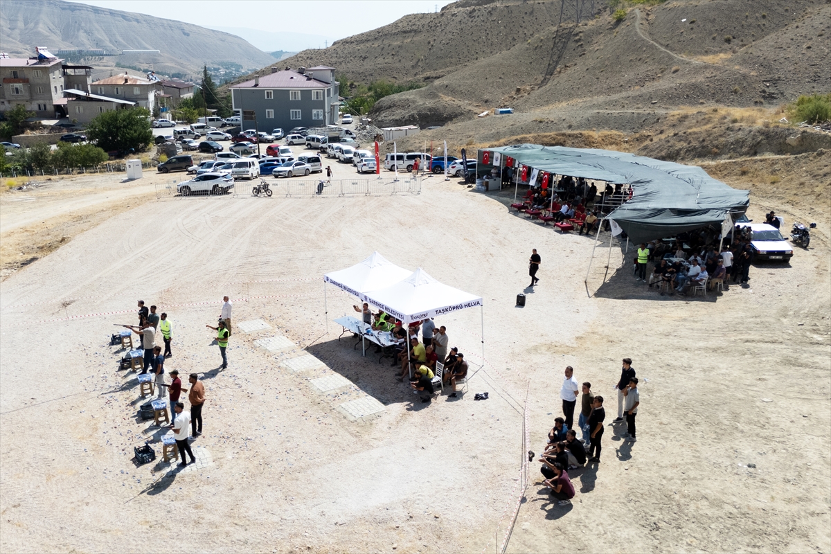 Malatya'daki Zengibar Karakucak Güreş ve Kültür Festivali'nde trap atışları turnuvası düzenlendi