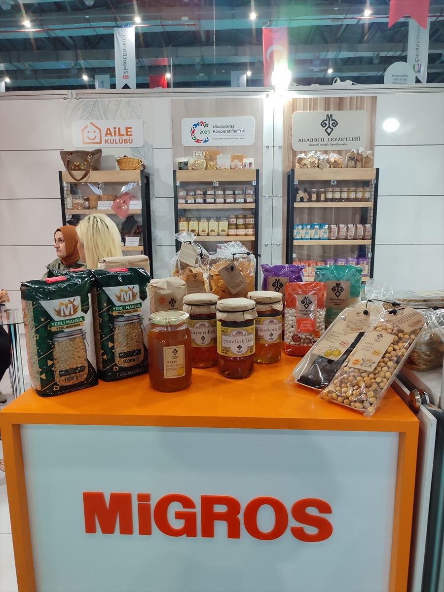 Migros, 6. Türkiye Kooperatifler Fuarı'nda yer aldı